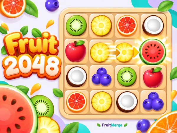 Play Fruit 2048
